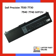 Dell Precision 7530 7730 7540 7740 NYFJH P34E001 0RY3F9 P74F002 0H6K6V RY3F9 0WMRC771 7M0T6 LAPTOP B