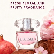 Bright Crystal Eau De Toilette-Floral Fruity Perfume, Pink Bottle, Youthful & Romantic FragranceShim