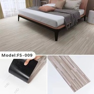 DIY Vinyl Flooring 1.8mm Thick Waterproof Self Adhesive Wood Feel Floor 1.5sqf /pcs Tampal Vinyl Lantai