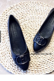 Giày cao gót  giày cao gót đế vuông 3p da mềm hàng việt nam