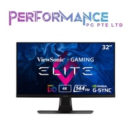 ViewSonic Elite XG321UG 32 Inch 4K IPS 144Hz Gaming Monitor with G-Sync, Mini LED, Nvidia Reflex, HDR1400, Advanced Ergonomics, HDMI and DP for Esports (3 YEARS WARRANTY BY KAIRA TECHOLOGY PTE LTD)