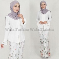 WAFA XXS-10XL BAHIJAH BAJU KURUNG LACE EXCLUSIVE MODERN PLUS SIZE BESAR BIG SAIZ RAYA MURAH MODEN MUSLIMAH FRONT ZIP