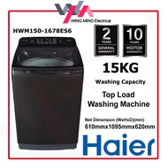 Haier 15KG Top Load Washing Machine Washer/Mesin Basuh (HWM150-1678ES6) Mesin Basuh Auto/洗衣机