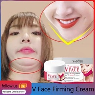 SADOER Krim Pembakar Lemak Dagu Face Lift Cream Membentuk V Shape Pria dan Wanita