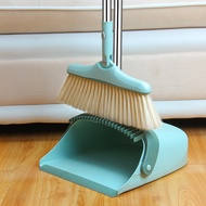 Windproof Dustpan Broom Set Foldable Storage Dustpan Household Plastic Broom Dustpan Combination Pac