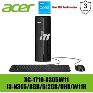 Acer Aspire XC-1710-N305W11 PC (i3-N305/8GB/512GB/intel UHD/Wi-Fi 6/W11H)