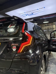 Honda Fit GK5  改裝款流水尾燈