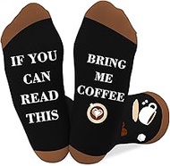 Coffee Gifts for Women and Men, Espresso Gifts, Barista Coffee Lovers Gift Ideas Funny Socks Accesso