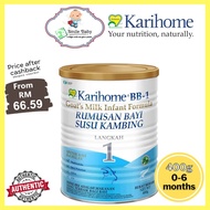 Karihome Step 1 400G | For 0 Months and above Susu Kambing Langkah 1 400g