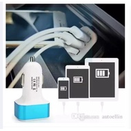 CAR CHARGER 3 USB USB CAR CHARGER SAVER CAR charger batok saver car charger