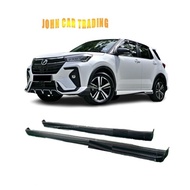 Ready Stock Perodua Ativa 2021 Gear Up Side Skirt BodyKit Ativa Skirt Tepi (2Pcs/Set) Material Pu