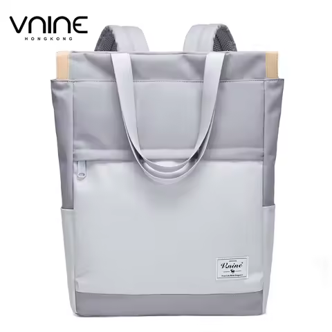 V.NINE Backpack Shoulder Bag Two Way Unisex Backpacks for Laptop 15.6 inch Waterproof Women Commuter