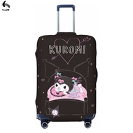 【In Stock】Kuromi Thick Luggage Cover Washable Suitcase Protector Anti-scratch Suitcase cover Fits 18-32 Inch