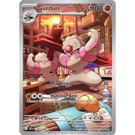Pokemon elite trainer box ETB IR Gurdurr - 126/086 - SV: Black Bolt English