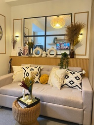 อพาร์ตเมนต์ 1 ห้องนอน 1 ห้องน้ำส่วนตัว ขนาด 25 ตร.ม. – ปาไซย์ (Duxe Suite2 near Moa & Naia Airport W