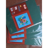 ITA Korean cover, old green (code 118) Size 175gsm, A4 size (10 sheets/book)