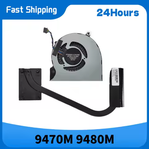 New Original For HP EliteBook Folio 9470M 9480M Laptop Cooling Fan Cooler Fan Heatsink Radiator High