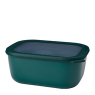 Mepal Cirqula 方形密封保鮮盒 3L(深)-松石綠