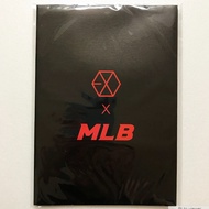 Rare Item SM Artist EXO x MLB Style & Trend Promotional Official Folding Poster