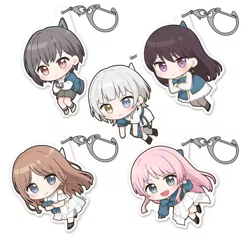 BanG Dream! It's MyGO!!!Acrylic Keychain Accessaries Cartoon Funny Bag Pendant Cute Schoolbag Creati