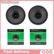 BL 4/5/6.5 Inch Car Speakers Coaxial Green Subwoofer Universal Automotive Audio Full Range Frequency