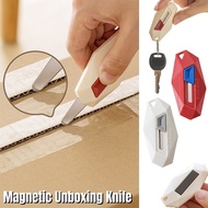 Mini Pocket Utility Knife Safty Box Cardboard Cutter Unpacking Express Special Parcel Knife