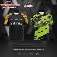 HOMEBOIS MPLMY S13 HOME & AWAY KIT Jersey Retro Collar Viral Malaysia Jersey Dewasa Budak Sublimatio