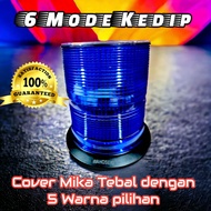 Lampu Rotary HX Series Upgrade Blitz 2 Mode Bohlam Xenon Ultra HID nyala lebih terang cover mika teb