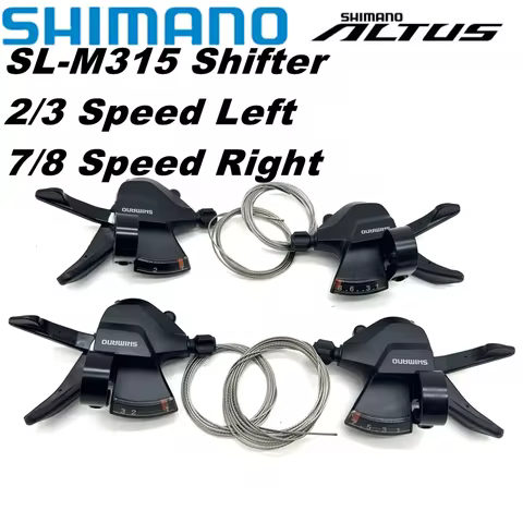 Shimano Altus SL-M315 Bike Shifter Lever Left 2S 3S Right 7S 8S Shifter Trigger Rapid Fire Plus Shif