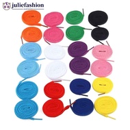 JULIEFASHION 1Pair Shoe Laces Strings Sports Shoes Flat Shoelaces 20 colors 110cm for Women X3Z8