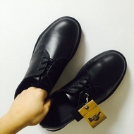 dr.martens 1461 black 全黑 黑線