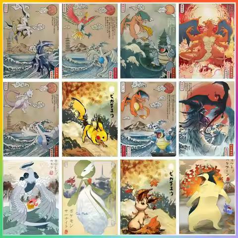 Japan Anime Peripherals Pokemon Pikachu Mosaic Diamond Painting Stitch Art 5d Hanging Pattern Sale S