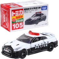 TOMICA NO. 105 NISSAN GT-R POLICE CAR
