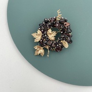 【母親節禮盒】和風天然石舒俱徠胸針 清雅胸針 日本風格胸針