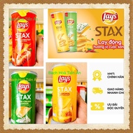 Lays Stax potato Snack can 65g super delicious