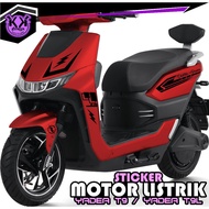 (1)/CUTTING STICKER/ELECTRIC MOTORCYCLE STRIPING/YADEA T9/T9L ELECTRIC BIKE STICKER/ELECTRIC MOTORCY