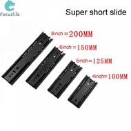 45mm Slide Rail 8 Inches 2Pcs 45mm 6 Inches Durability Drawers Slideway