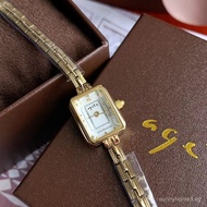 Women's Watch for Girlfriend Wheat Ear Japanese Style Quartz agete Square Watch wacth Compact Akado