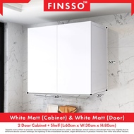 Finsso : Kitchen wall cabinet wooden hanging cabinet almari dapur cabinet / kabinet dapur gantung / 