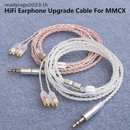 [RD] HiFi Earphone Upgrade Cable MMCX 3.5mm 1.2m Silver Plated Core Cable For  IE200/IE300/IE600/IE9