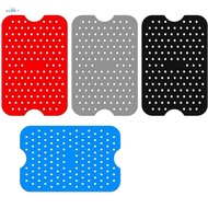 Air Fryer Silicone Liners - Reusable Air Fryer Basket Mats - Parchment Paper Replacement Air Fryer Accessories