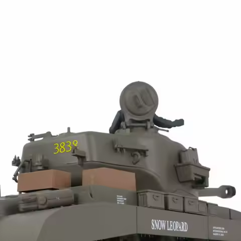 US Stock Heng Long 1/16 Scale 7.0 Upgraded M26 Pershing RTR RC Tank 3838 Metal Tracks Cars Radio Con