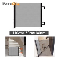 PETSOLA Expandable Cat Gate Puppy Fence Gate Protection Portable Stair Gate Pet Fence Pet Gate for B