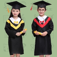 Children's performance clothing Academic dress gown Unisex Kindergarten Dr. cloth graduated Bachelor