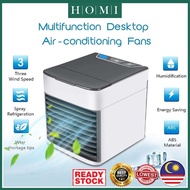 📦HOMI READY STOCK📦Mini Aircond Electric Cooling Fan Mini Portable Air Cooler Mini Fan Mini Penghawa Dingin Mini Kipas