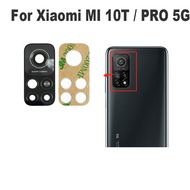 Original For Xiaomi Mi 10T Pro 5G Back Rear Camera Glass Lens Cover With Glue Sticker Adhesive MI10T
