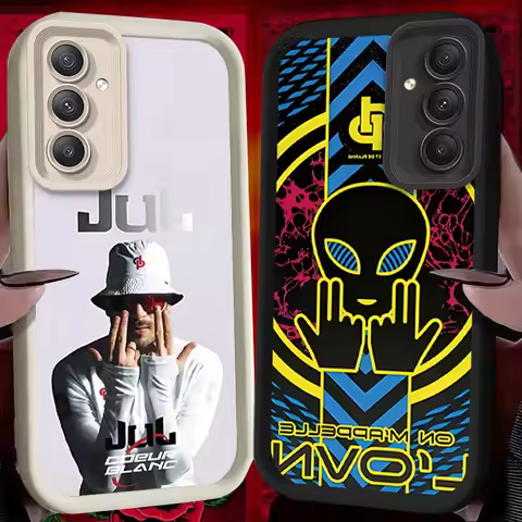 JuL C'est Pas Des Lol Rapper Case for Samsung Galaxy A35 A55 A15 A25 A16 A06 A05 A05S A24 A13 A23 A1