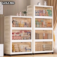 SG Stock LILI Foldable Storage Cabinet For Clothes Durabox Plastic Drawer Cabinet With Wheels Wardro
