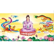 - High Quality Diamond Painting of Avalokiteshvara 90x55cm DF821 (90X55) cm - unfinished product
