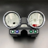 1 Set Chrome Motorcycle Speedometer Tach Gauge Cover Moto Speed Gauge Shell case for Kawasaki ER5 ER
